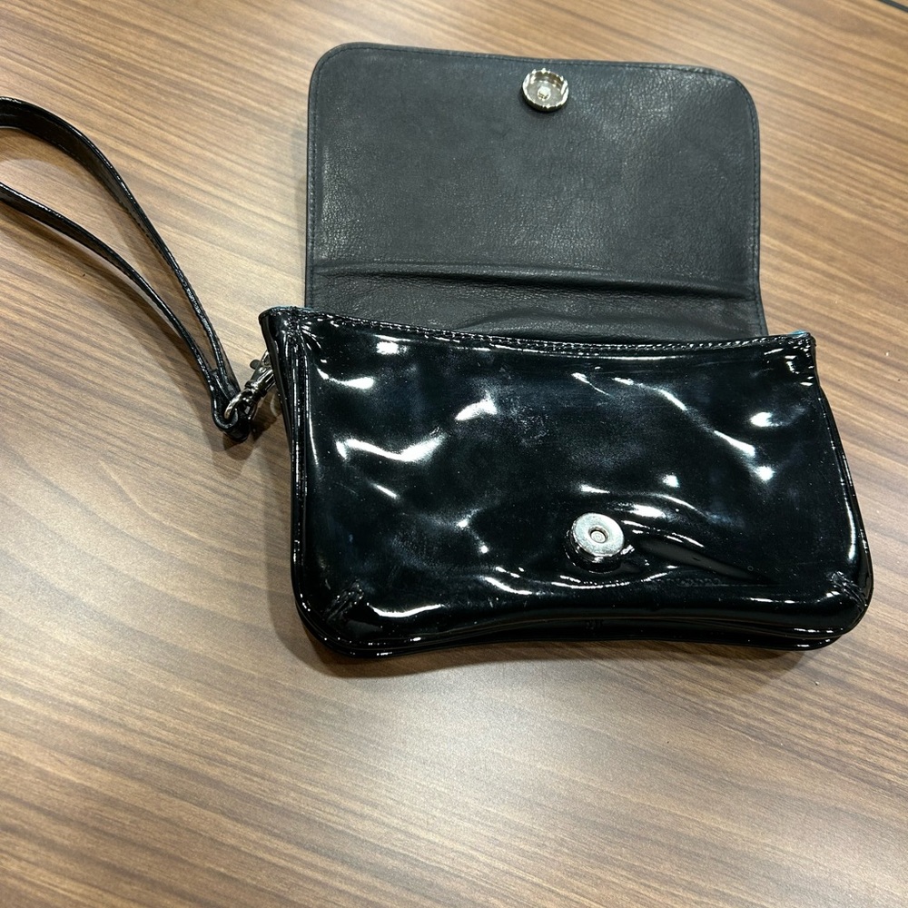 Wristlet Chic Black Patent Leather Wristlet-Gorgeous! No flaws! Mel Boteri